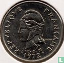 Nieuw-Caledonië 10 francs 1972 - Afbeelding 1