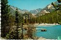 Sanborn #3335 Bear Lake, Elev 9500 ft with long peak; Rocky Mountains National Park; Colorado - Afbeelding 1