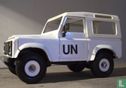 White UN Landrover and action figures boxed set - Afbeelding 1