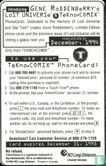 Gene Roddenberry's Lost Universe & Tekno-Comix Promo Card - Afbeelding 2