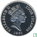 Cook-Inseln 50 Dollar 1991 (PP) "500 years of America - Sitting Bull" - Bild 1