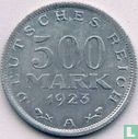 Empire allemand 500 mark 1923 (A) - Image 1
