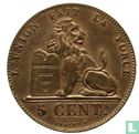Belgique 5 centimes 1857 - Image 2