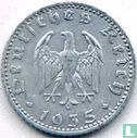 German Empire 50 reichspfennig 1935 (aluminum - A) - Image 1