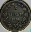 Finlande 2 markkaa 1870 - Image 1
