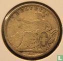 Suisse 1 franc 1861 - Image 2