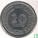 Singapour 20 cents 1975 - Image 1