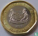 Singapour 1 dollar 2013 (type 2) - Image 1