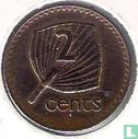 Fiji 2 cents 1975 - Image 2