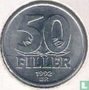 Hongarije 50 fillér 1992 - Afbeelding 1