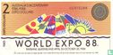 Australie 2 Dollars 1988 (World Expo) - Image 1
