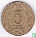 États d'Afrique équatoriale 5 francs 1972 - Image 2
