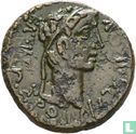 Kings of Thrace. Rhoemetalces I, with Emperor Augustus, AE 20 mm around 11 BC-12 Ad - Image 1