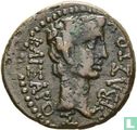 Kings of Thrace. Rhoemetalces I, with Emperor Augustus, AE 20 mm around 11 BC-12 Ad - Image 2