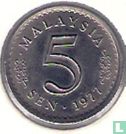 Maleisië 5 sen 1977 - Afbeelding 1