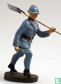 Soldier with shovel
