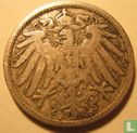 Duitse Rijk 10 pfennig 1896 (J) - Afbeelding 2