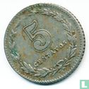 Argentinië 5 centavos 1909