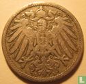 Empire allemand 10 pfennig 1891 (E) - Image 2