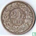 Switzerland 2 francs 1875 - Image 1