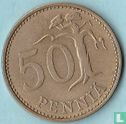 Finland 50 penniä 1968 - Image 2
