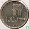 Argentinien 1000 Peso 1977 "1978 Football World Cup in Argentina" - Bild 1