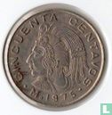 Mexico 50 centavos 1975 (met stippen) - Afbeelding 1