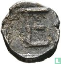 Kolophon, Ionia  AR7 (Tetartemorion, 1/4 Obol)  490-400 BCE - Image 1