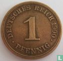 Duitse Rijk 1 pfennig 1900 (F) - Afbeelding 1
