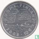 Finland 10 euro 2008 "100th anniversary Birth of Mika Waltari" - Afbeelding 1
