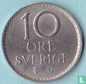 Sweden 10 öre 1968 (closed 6) - Image 2