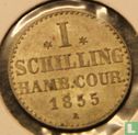 Hamburg 1 schilling 1855 (A) - Image 1
