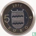 Finland 5 euro 2011 (PROOF) "Uusimaa" - Image 1