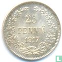 Finland 25 penniä 1917 - Afbeelding 1