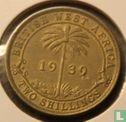 British West Africa 2 shillings 1939 (KN) - Image 1