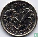Bermuda 10 cents 1990 - Afbeelding 1