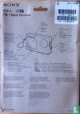 My First Sony ICF-1 pocket radio - Afbeelding 2