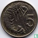 Cayman Islands 5 cents 1972 - Image 2