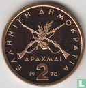 Griekenland 2 drachmai 1978 (PROOF) - Afbeelding 1