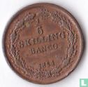 Sweden 1/6 skilling banco 1854 - Image 1