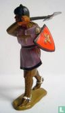 Knight with shield and axe