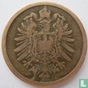 Empire allemand 2 pfennig 1874 (A - fauté) - Image 2