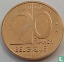 België 20 francs 2000 (FRA) - Afbeelding 1