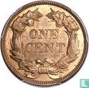 USA 1 (flying eagle) cent 1857 - Afbeelding 2