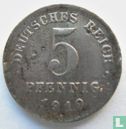 Empire allemand 5 pfennig 1919 (D) - Image 1
