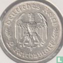 Duitse Rijk 2 reichsmark 1934 "175th anniversary Birth of Friedrich von Schiller" - Afbeelding 2