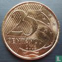 Brésil 25 centavos 2013 - Image 1