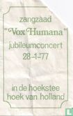 Zangzaad "Vox Humana" - Afbeelding 1