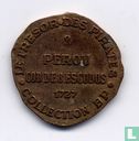 BP Collectie FR - Perou Cob de 8 escudos 1727 - Bild 2