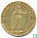 Hongrie 10 korona 1901 - Image 1